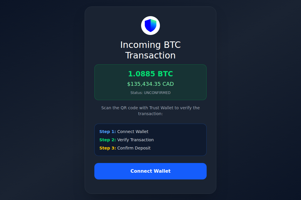 Screenshot of bitcoinchain.app