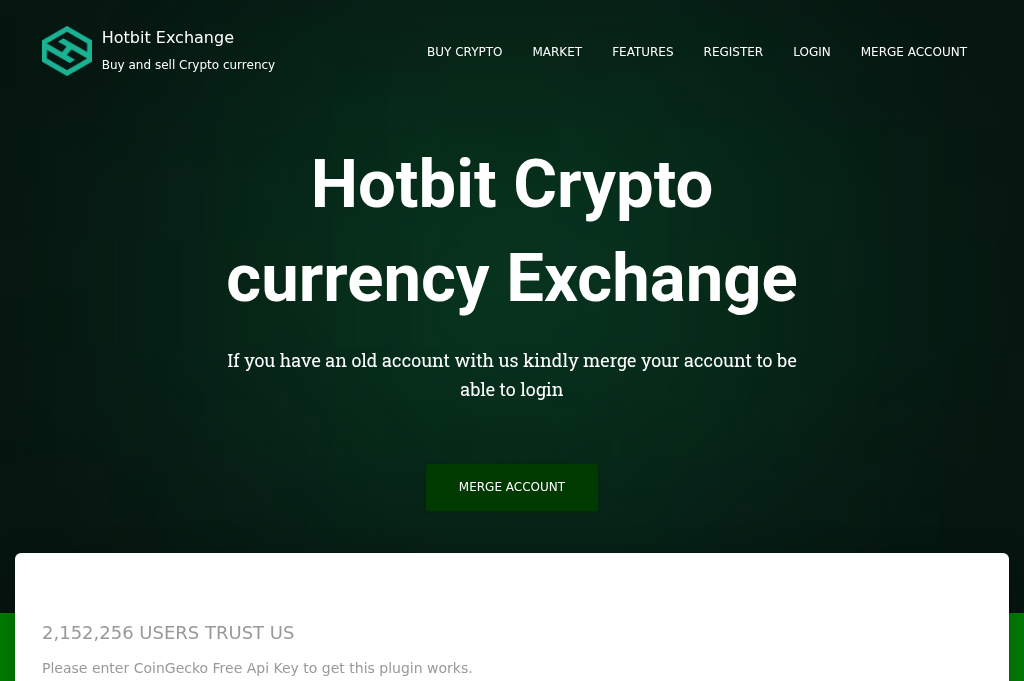 Screenshot of btcsquare-exchange.io