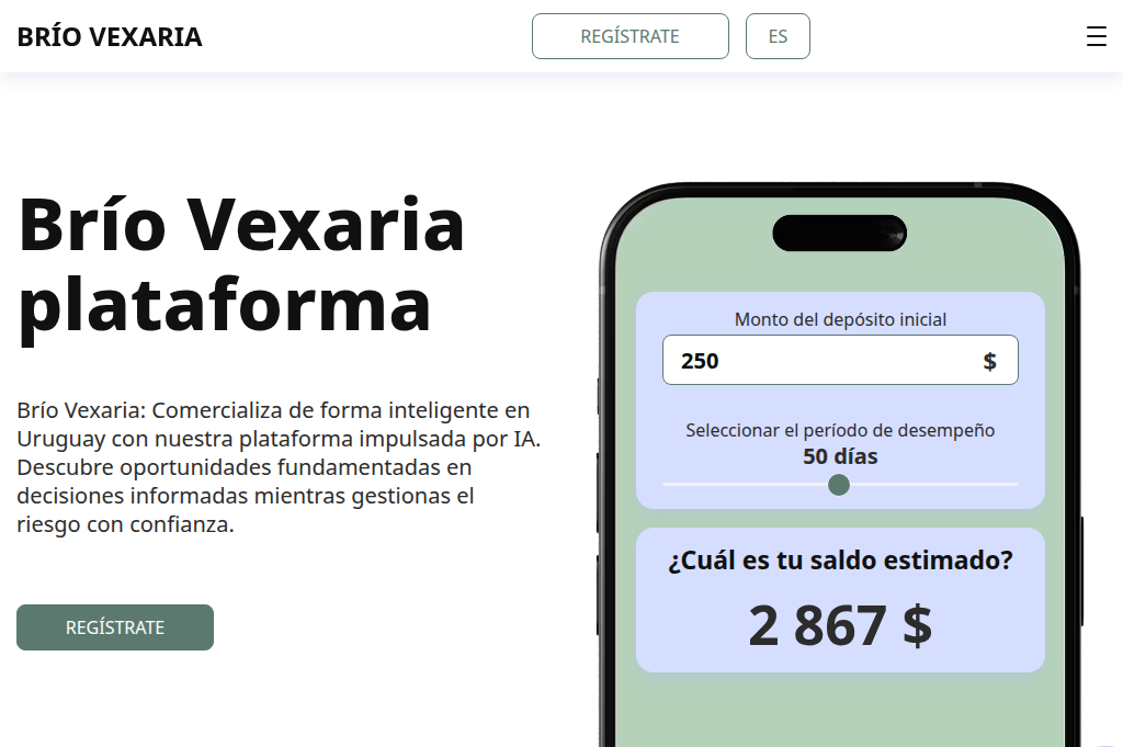 Screenshot of brio-vexaria.com