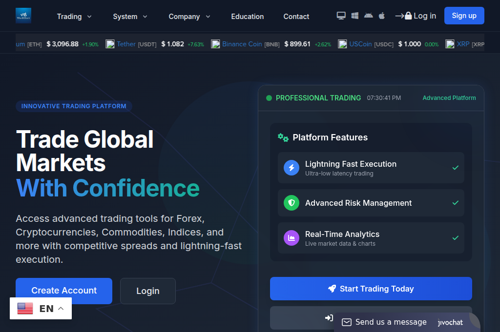 Screenshot of wealthstack.africa