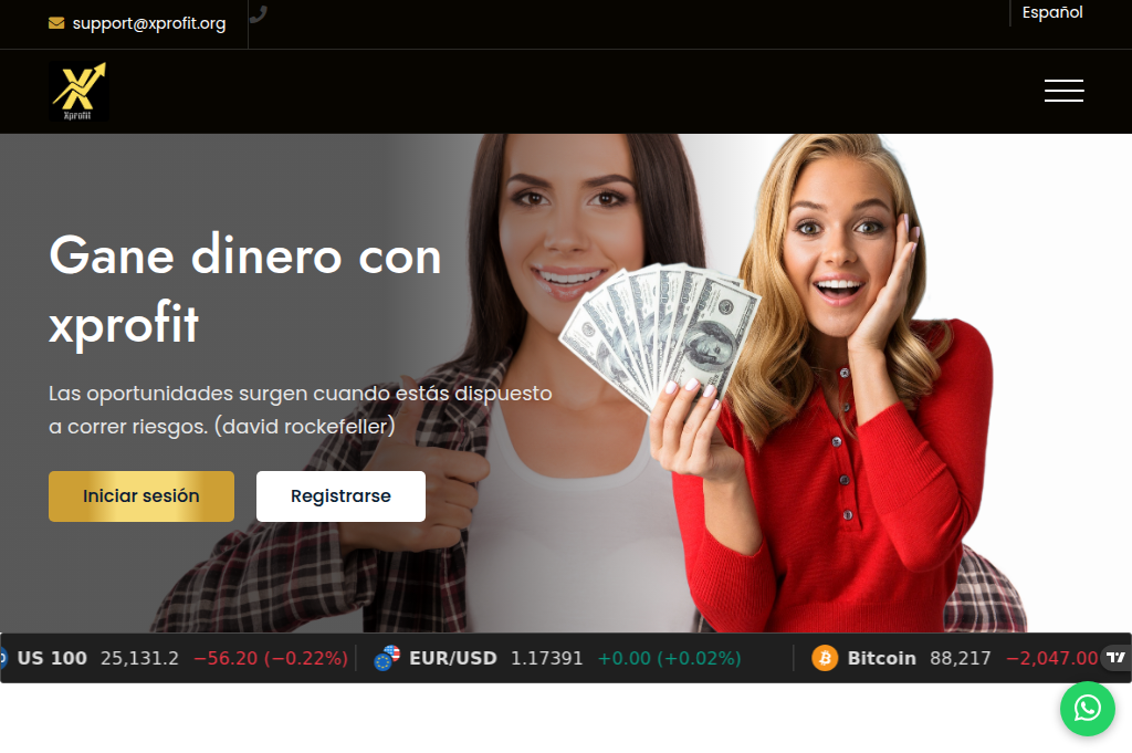 Screenshot of xprofit.site