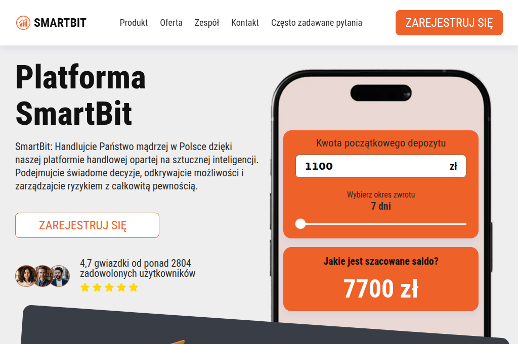 Screenshot of smartbit-invest.com