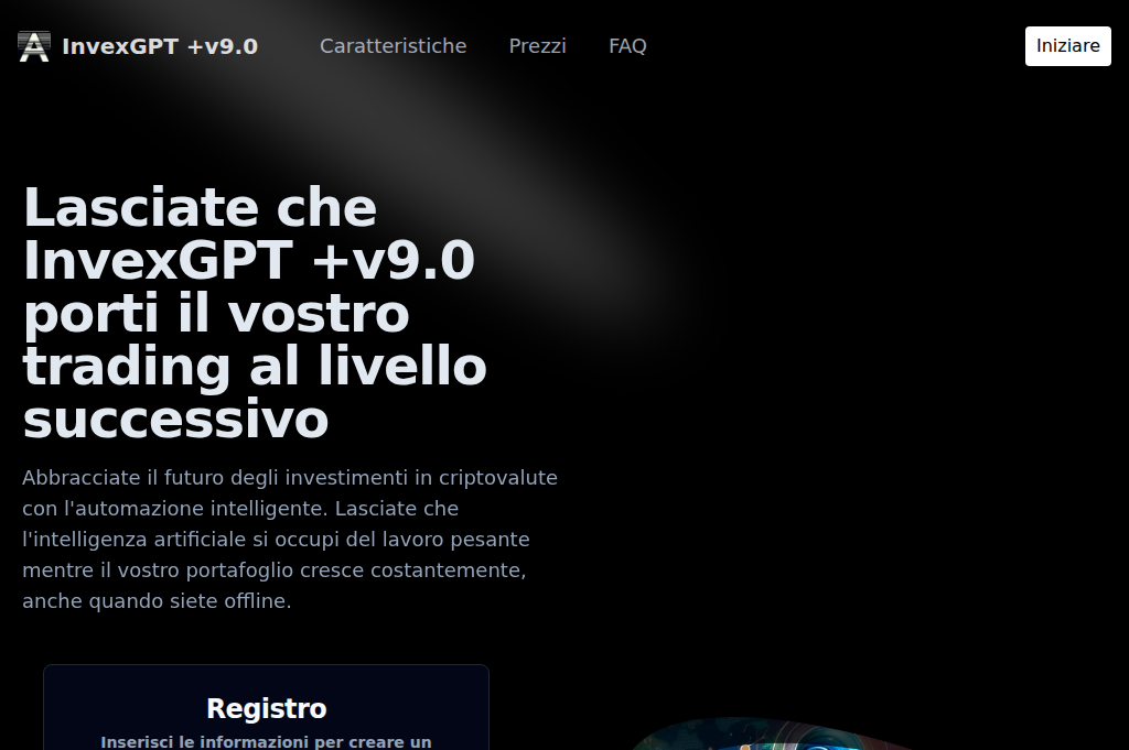 Screenshot of invexgptv90.it