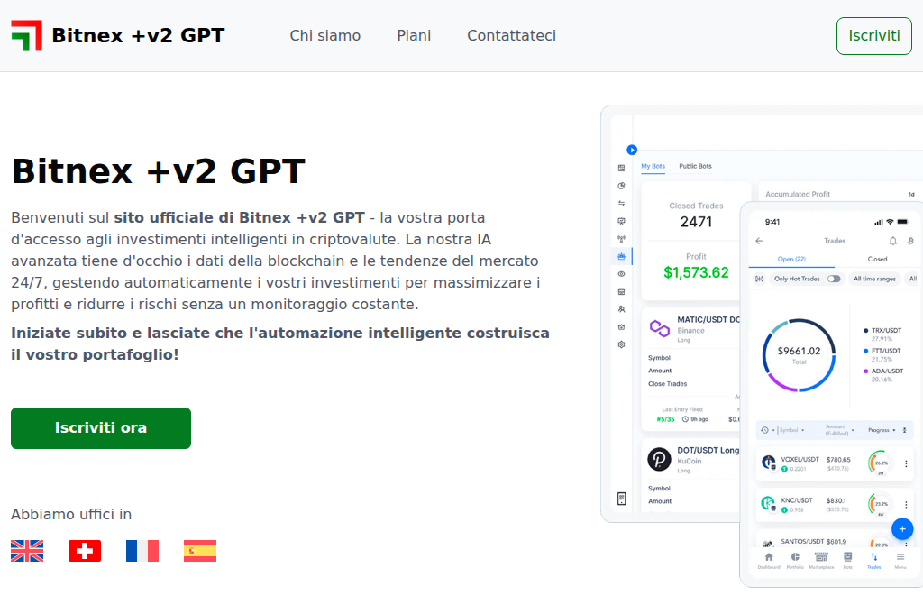 Screenshot of bitnexv2gpt.it