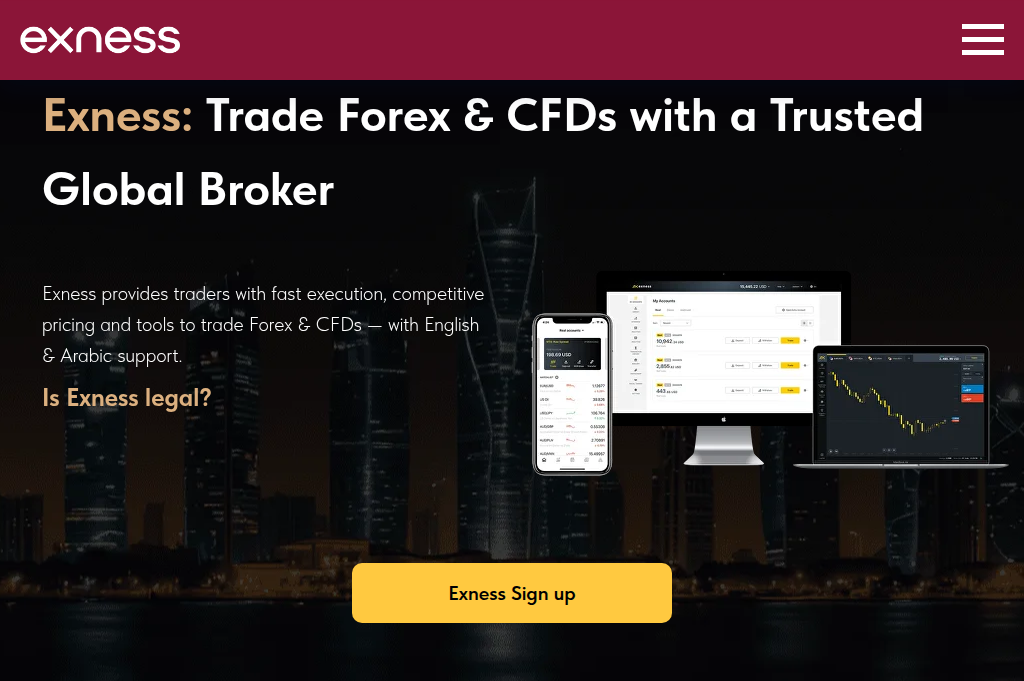 Screenshot of extrade-qt.com