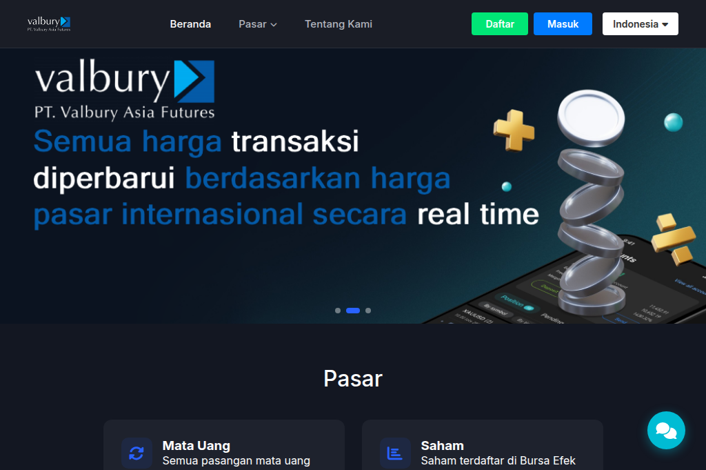 Screenshot of valburypropasar.com