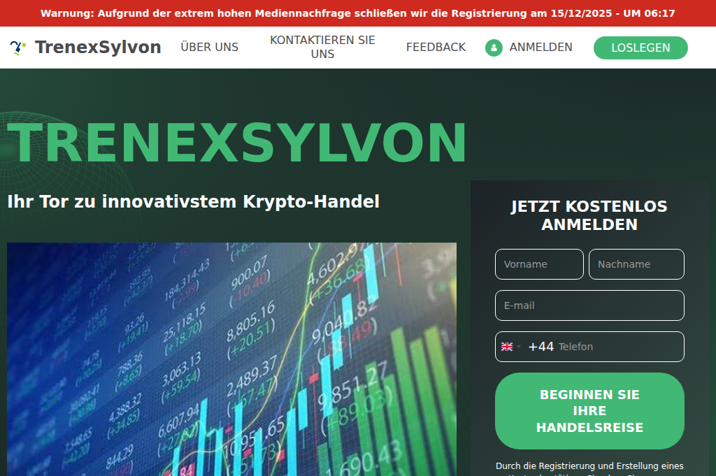 Screenshot of trenex-sylvon.net