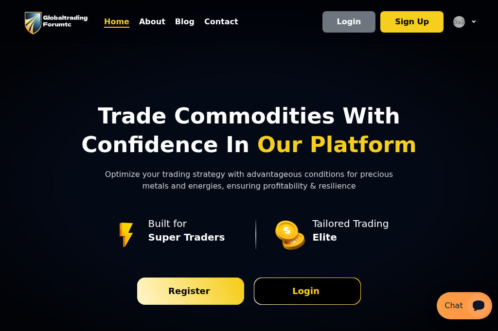 Screenshot of globaltradingforumtc.live