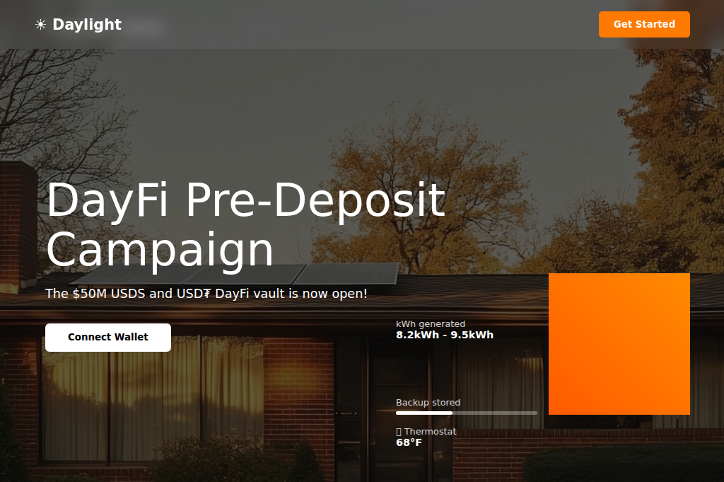 Screenshot of predeposit-daylight.com