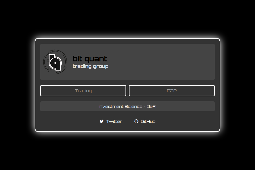 Screenshot of bitquant.site