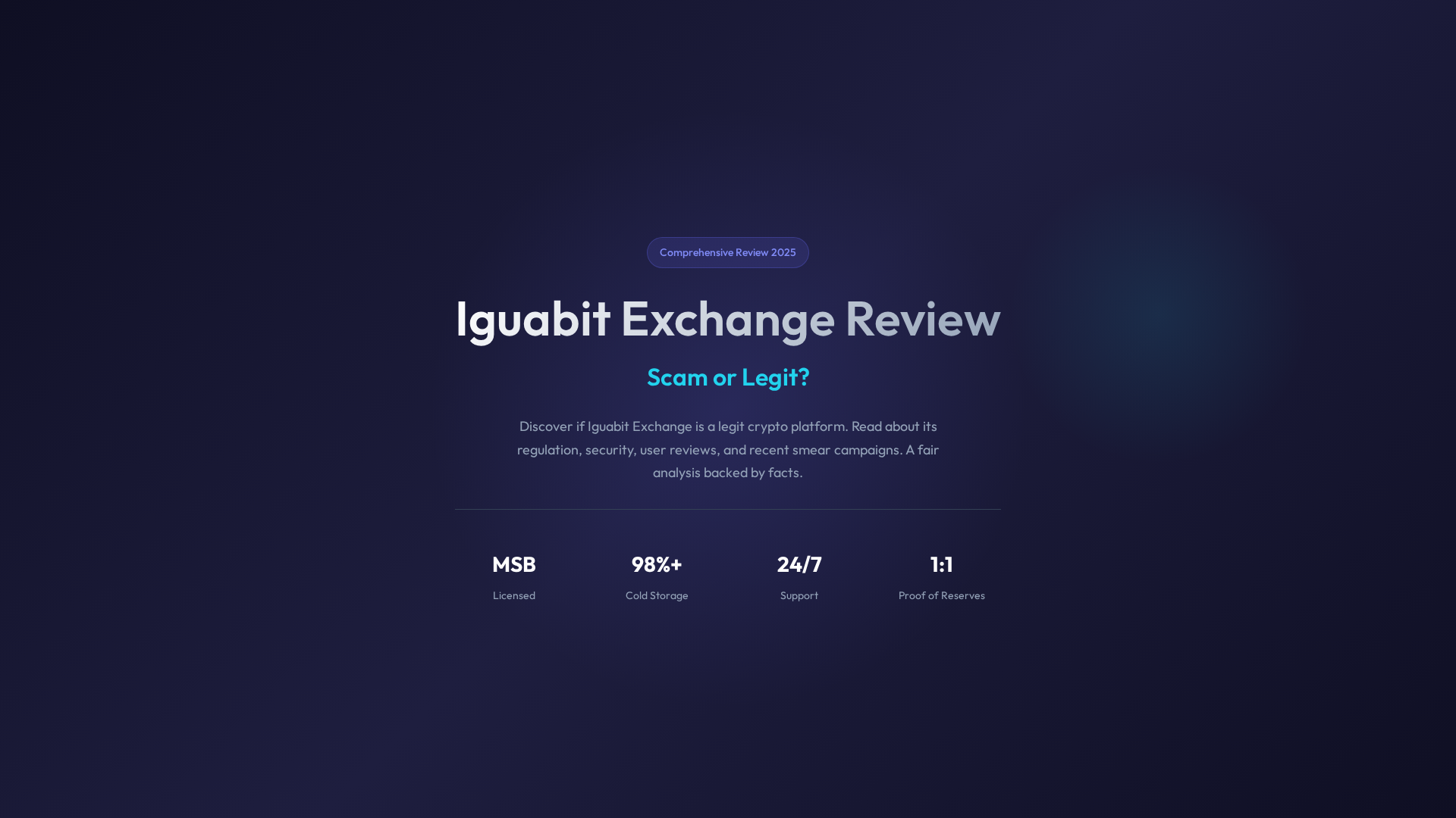 Screenshot of iguabit-exchange.com
