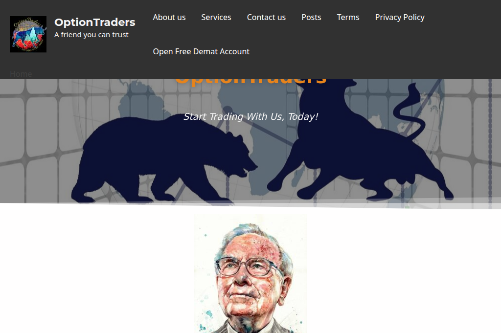 Screenshot of optiontraders.online