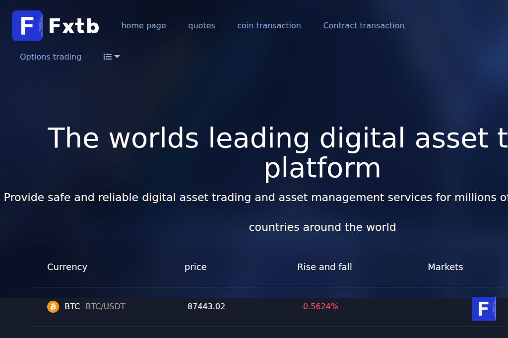 Screenshot of fxtb.cloud
