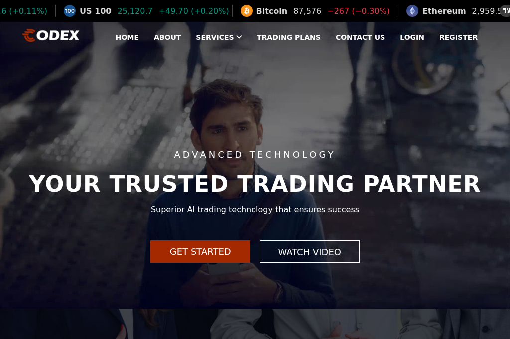 Screenshot of codexprimes.cc