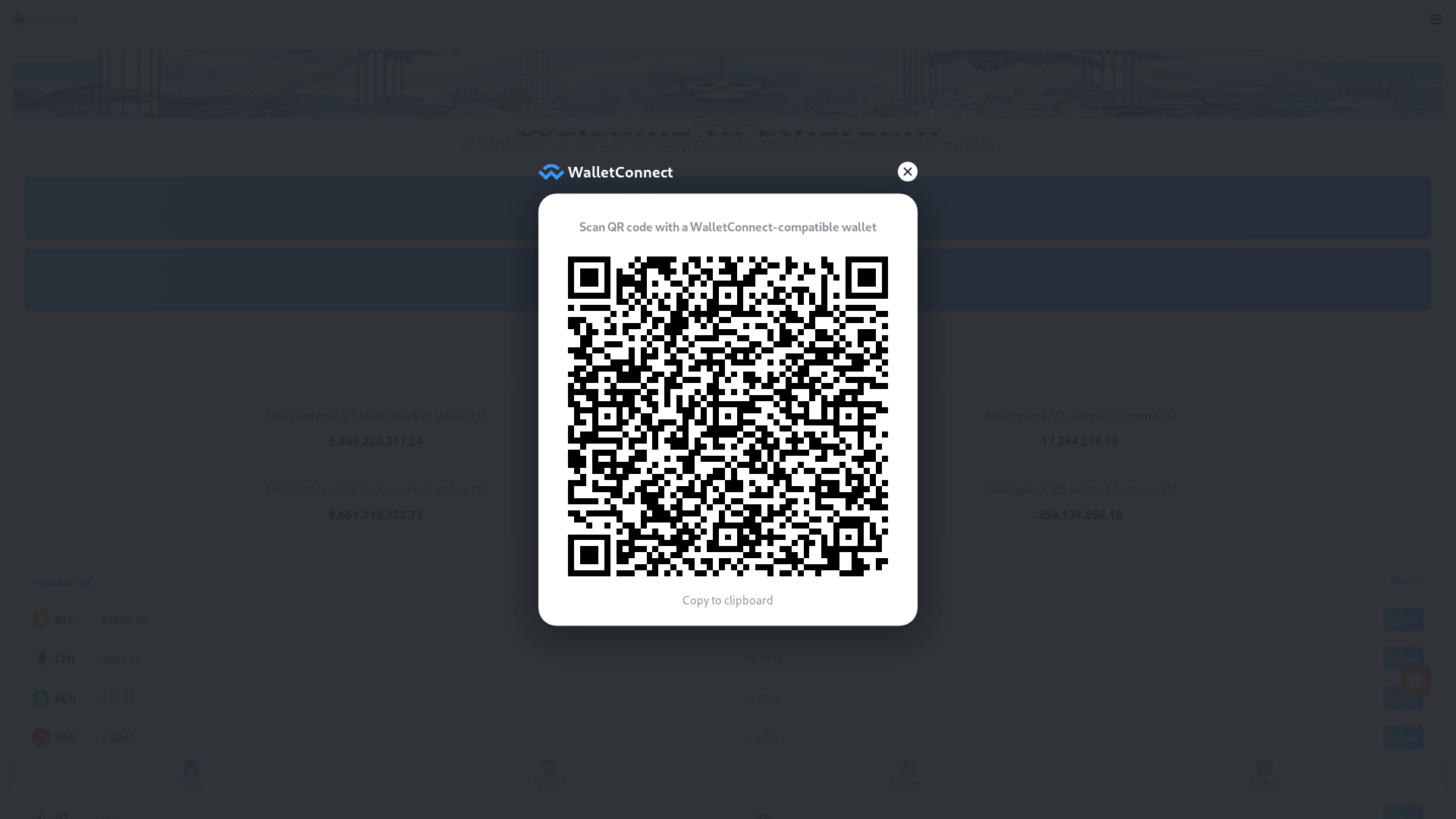 Screenshot of ethereumhub02.net