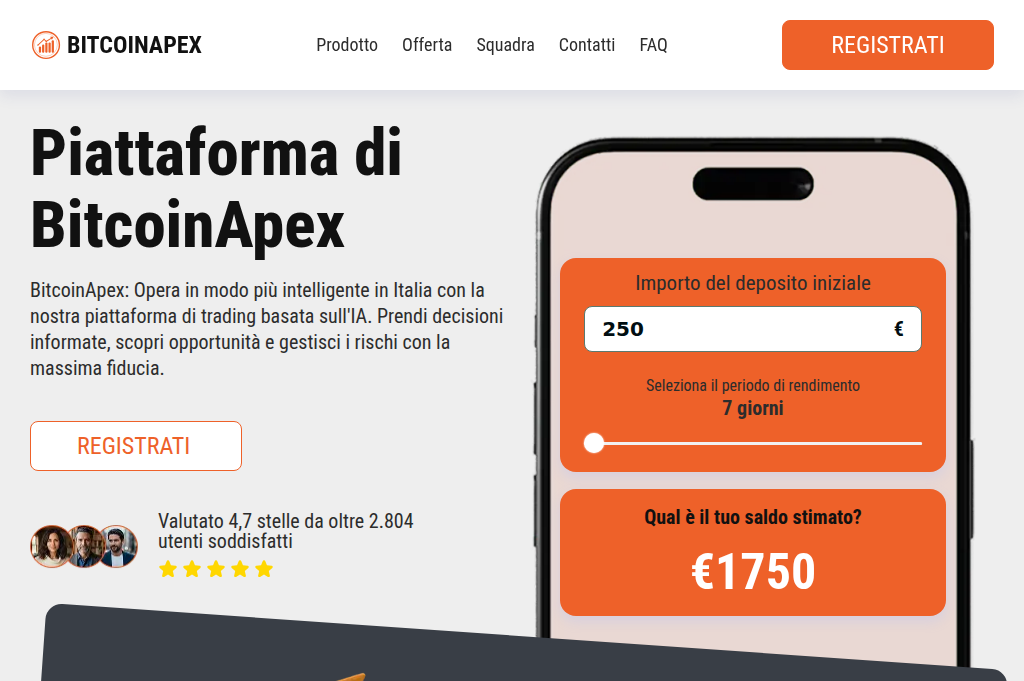 Screenshot of bitcoinapex-it.com