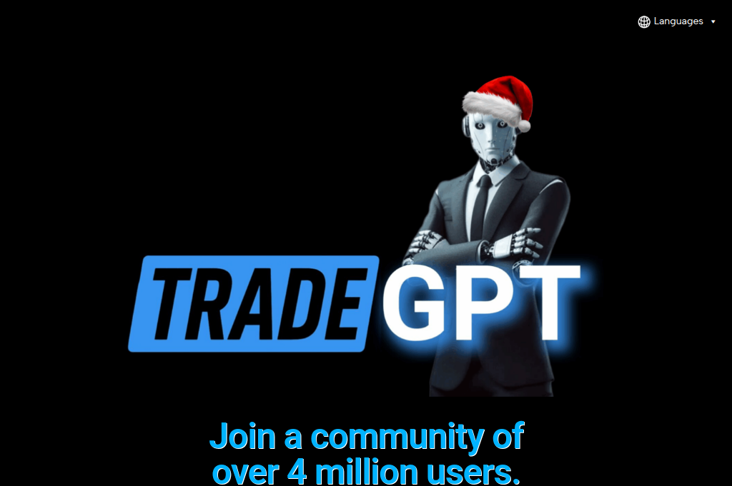 Screenshot of trade-gpt.live