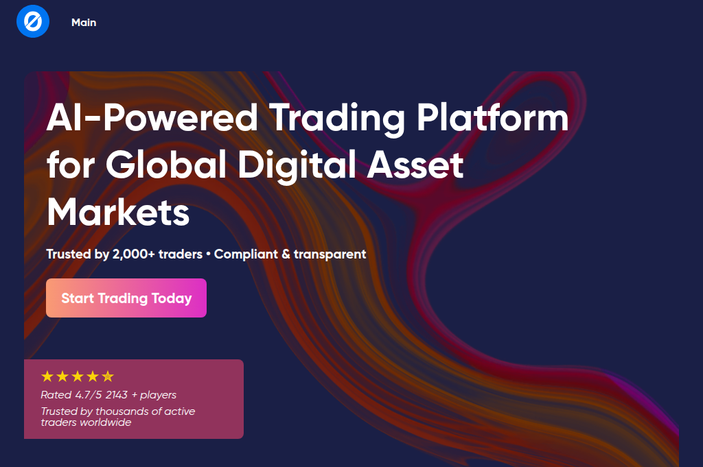 Screenshot of omerprimetrader.com