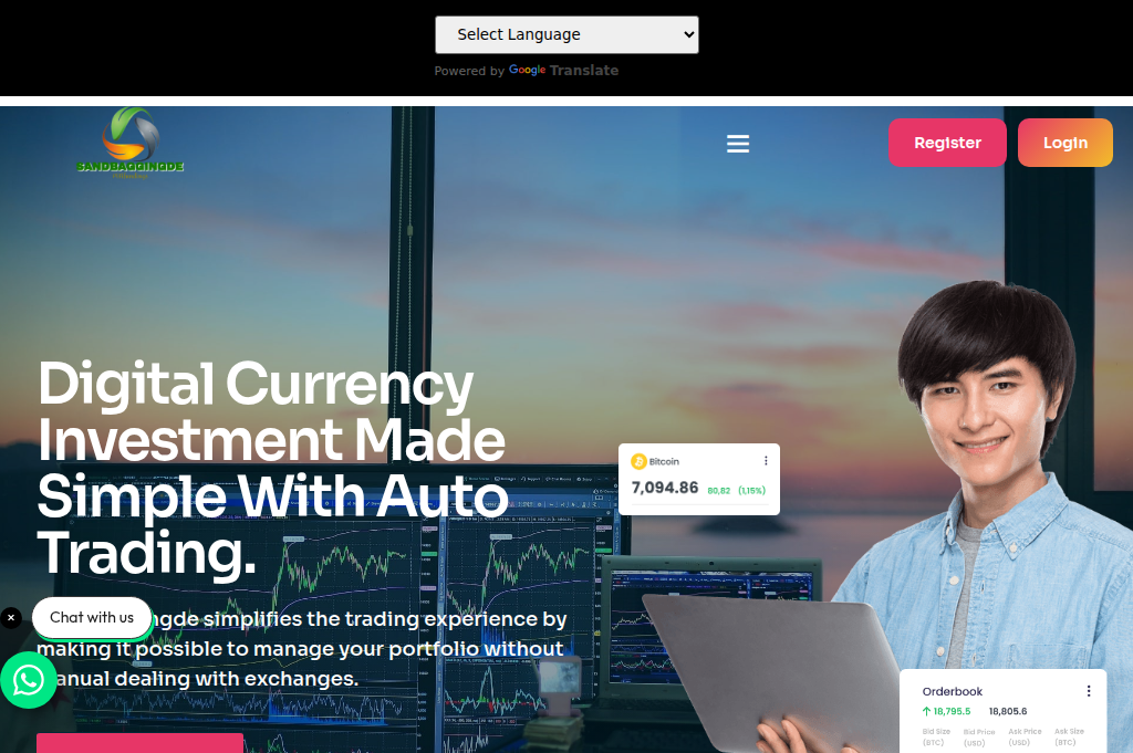 Screenshot of sandbaggingde.org