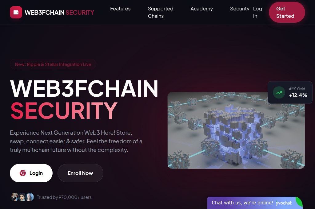 Screenshot of web3fchainsecurity.com