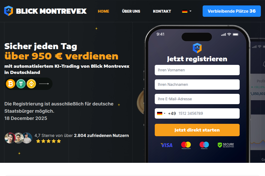 Screenshot of blick-montrevex.net