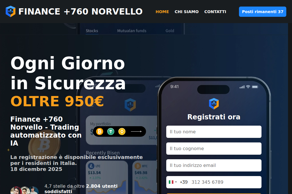 Screenshot of finance760norvello.com