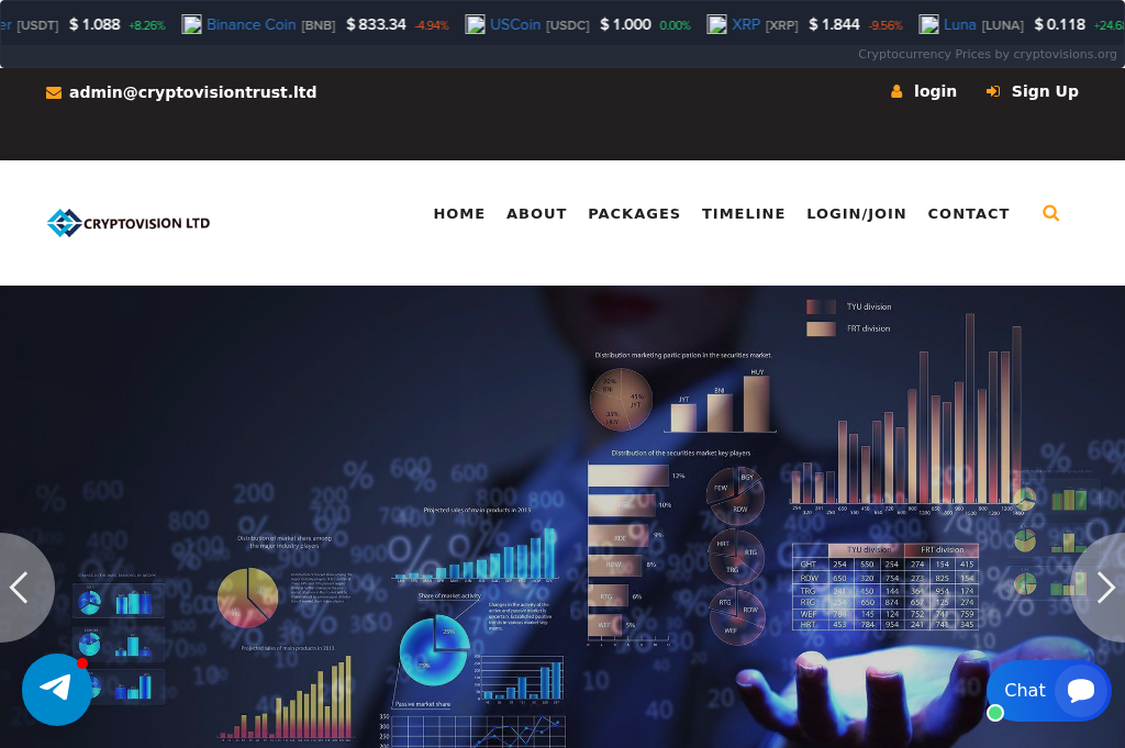 Screenshot of cryptovisiontrust.ltd