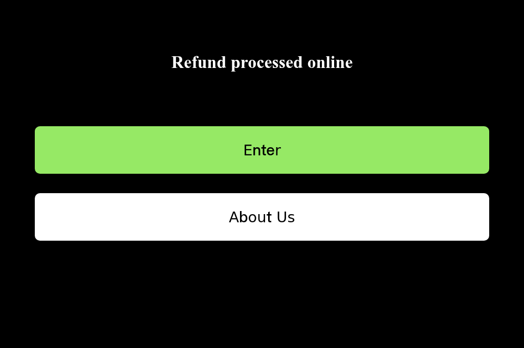 Screenshot of refundprocessing.net