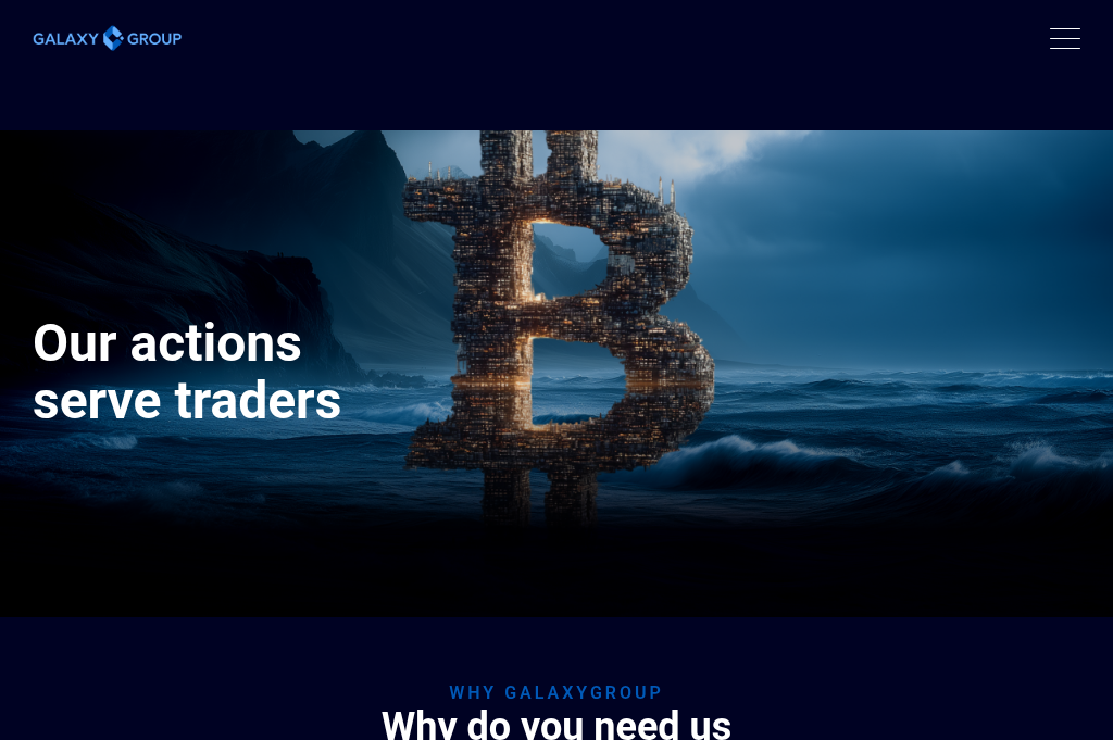 Screenshot of galaxy-group.io