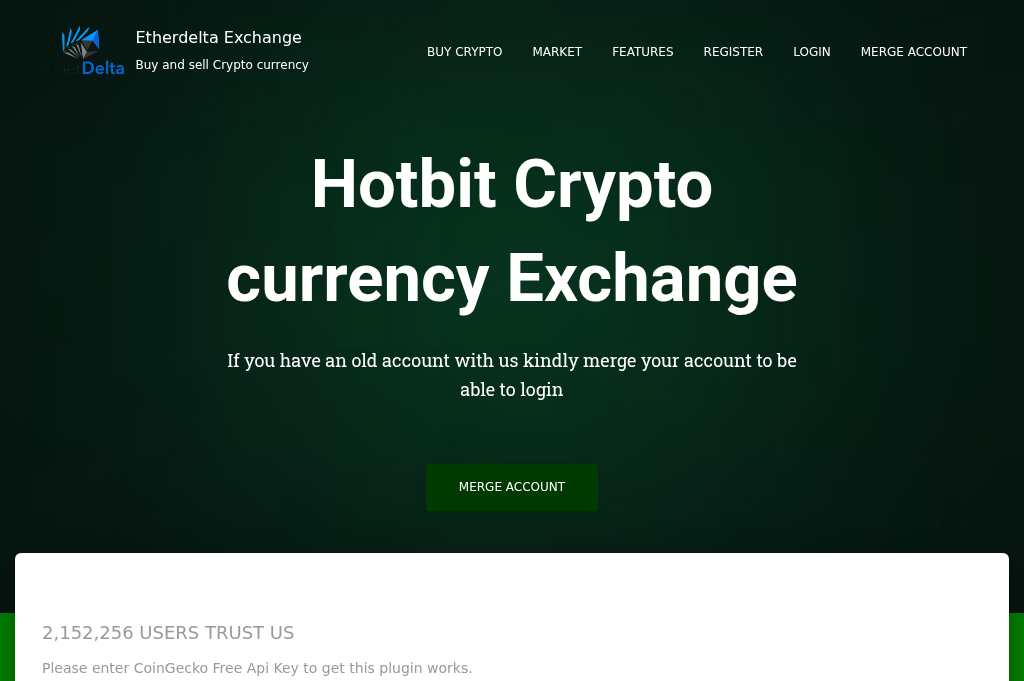 Screenshot of etherdelta.net