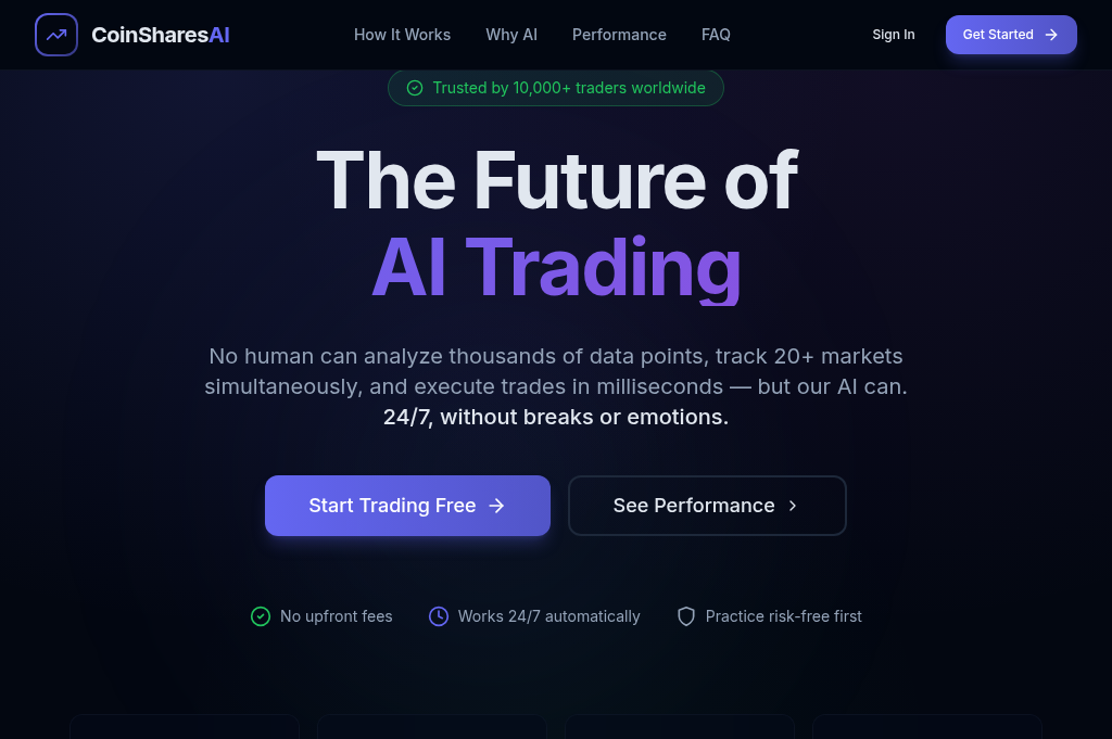 Screenshot of coinshares.cc