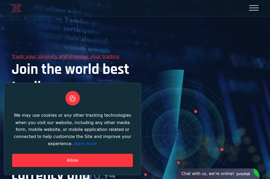 Screenshot of nexustrde.online