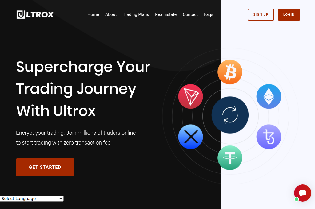 Screenshot of ultroxprimes.com