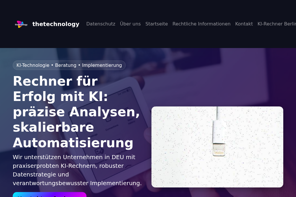 Screenshot of thetechnology.pro