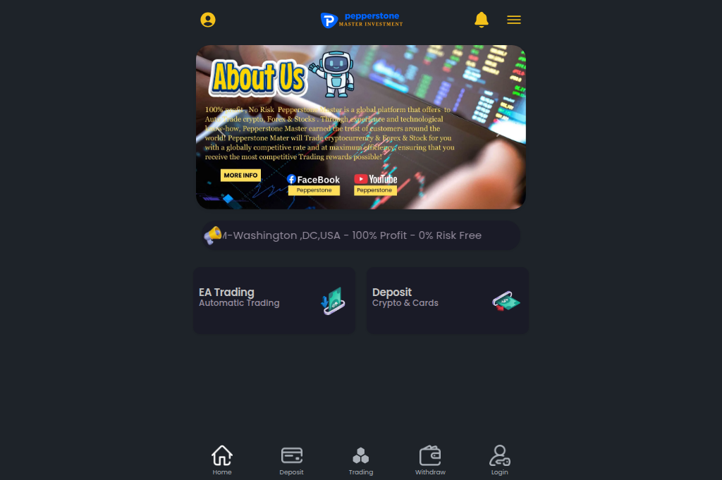 Screenshot of bepper.online