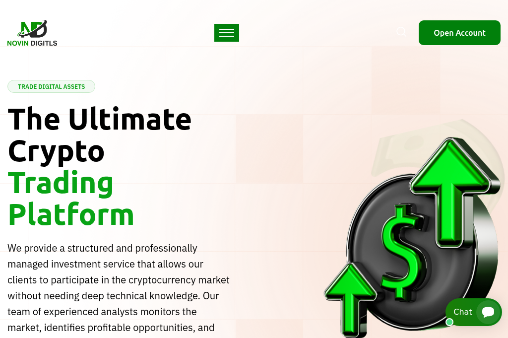 Screenshot of novindigitals.com