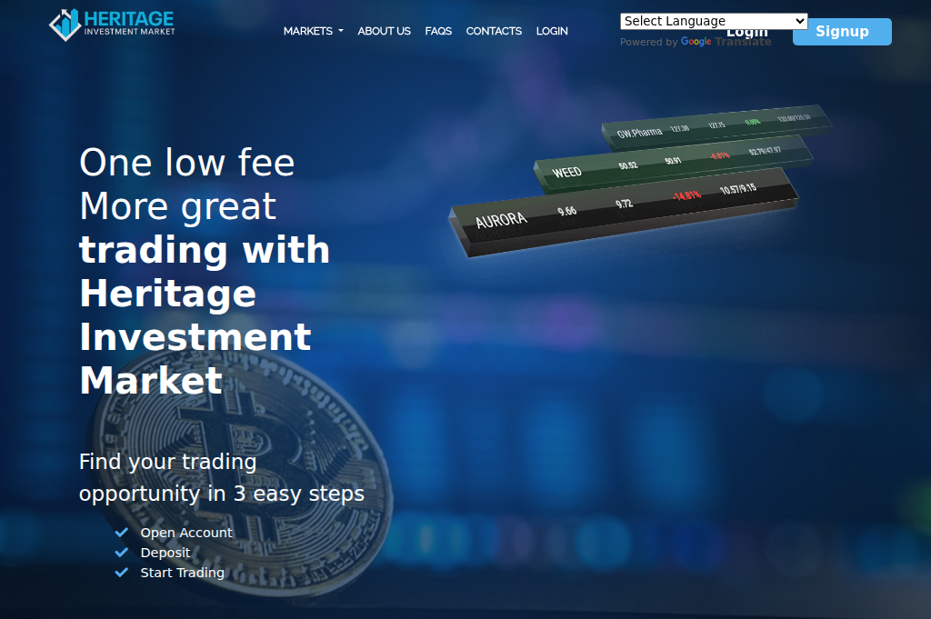 Screenshot of heritageinvem.com