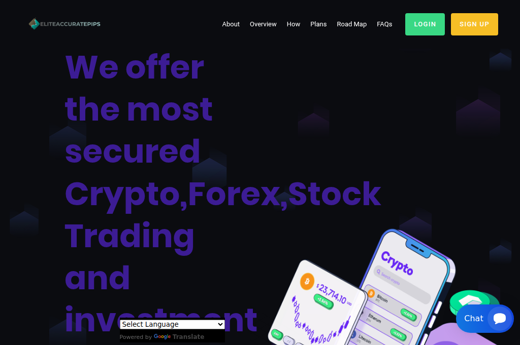 Screenshot of eliteaccuratepips.com