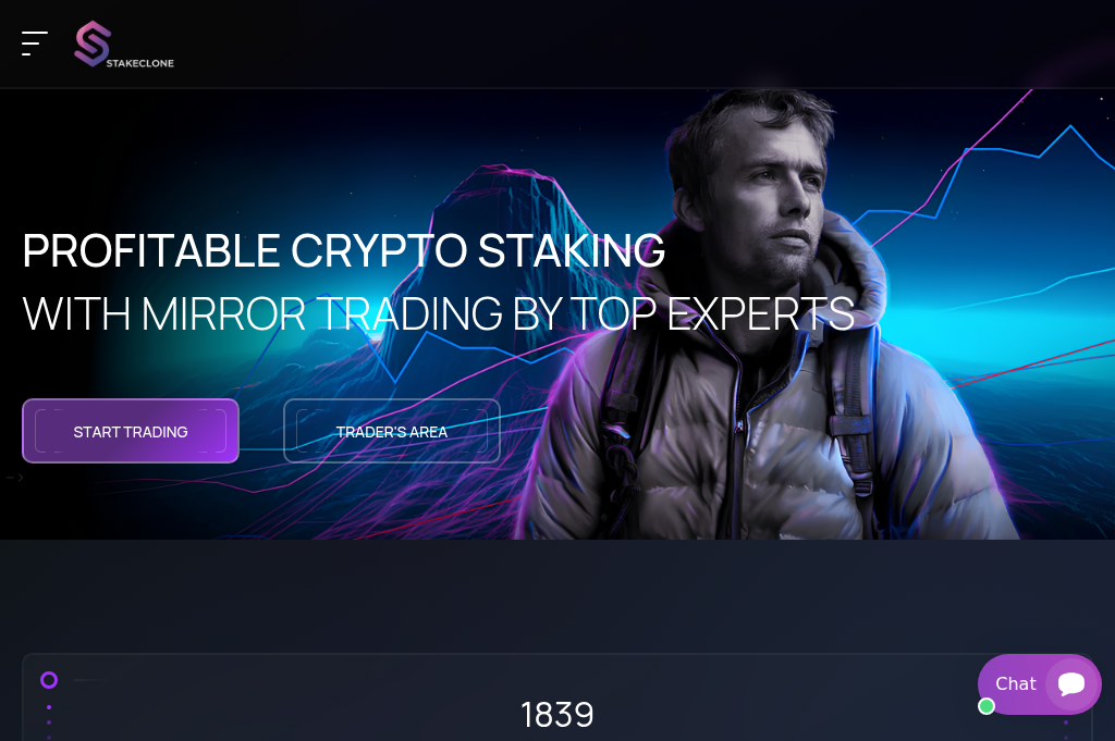 Screenshot of stakeclone.org