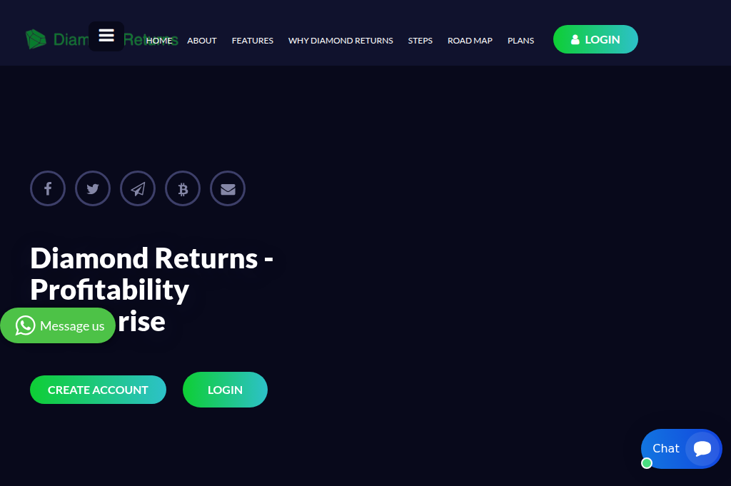 Screenshot of diamondreturns.org