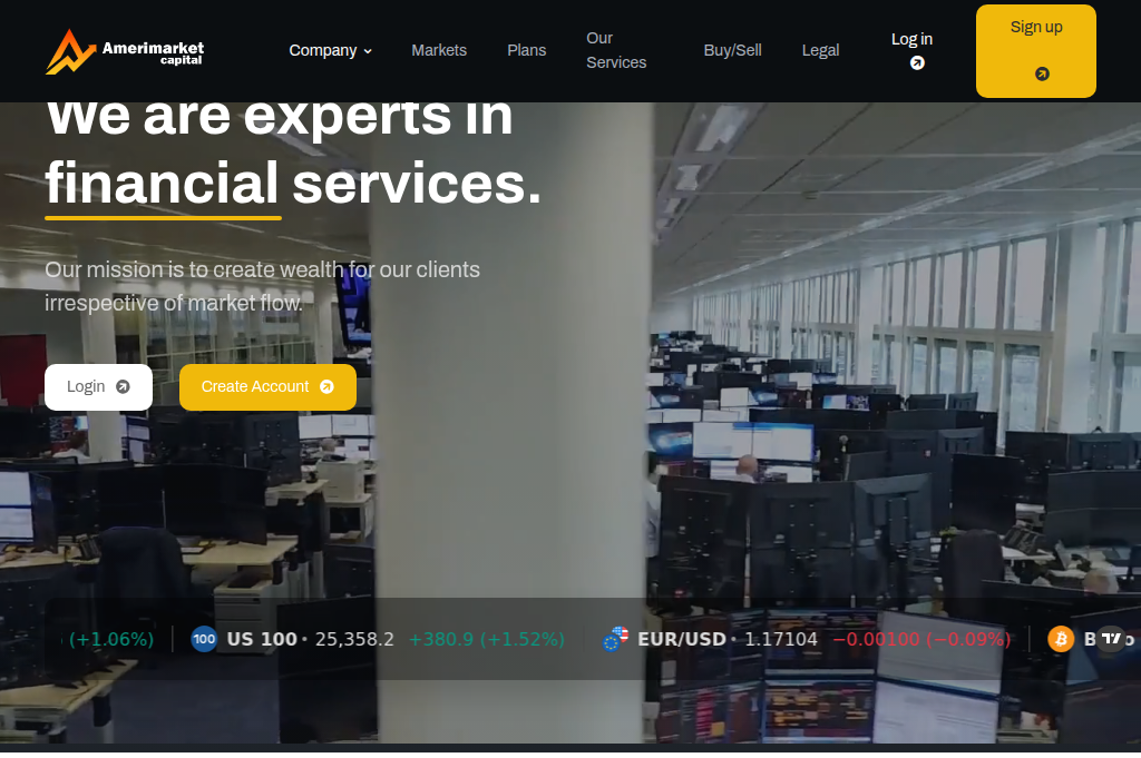 Screenshot of americapitalfx.co