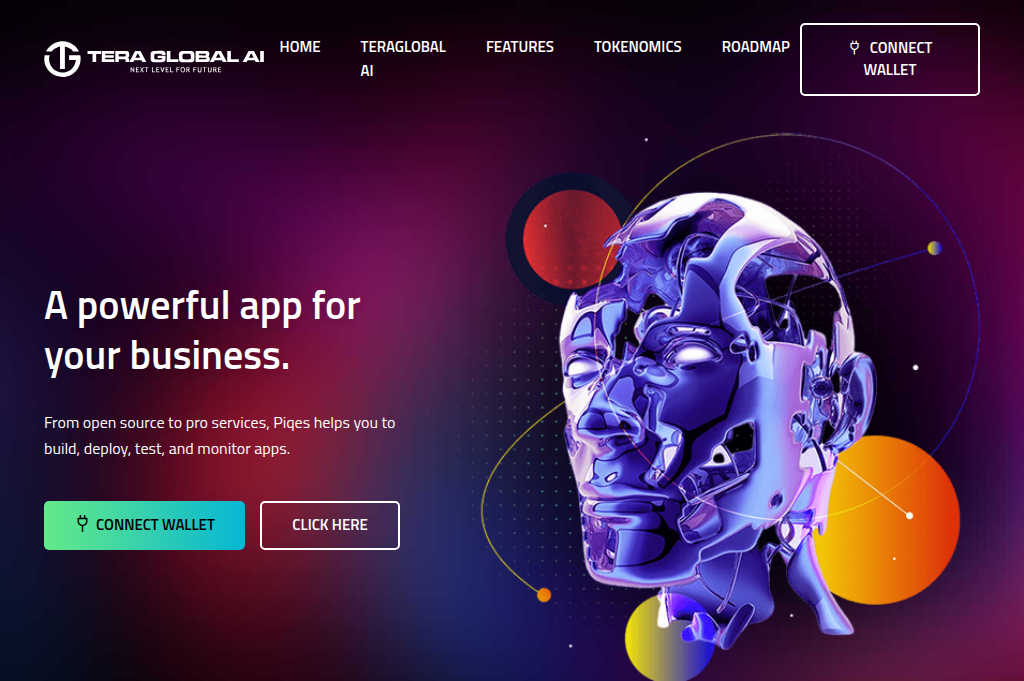 Screenshot of teraglobal.live