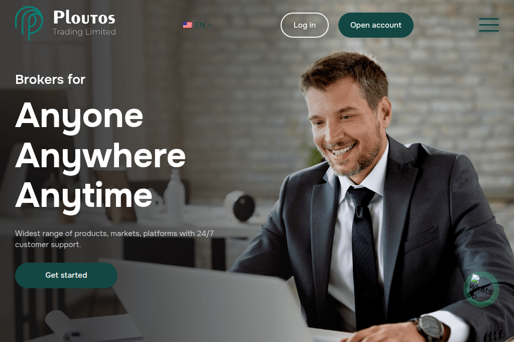 Screenshot of ploutostrading.net