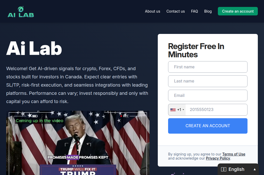 Screenshot of ailabcrypto.net