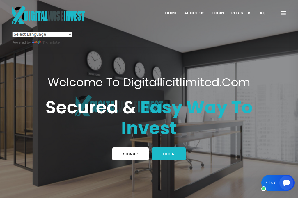 Screenshot of digitallicitlimited.com