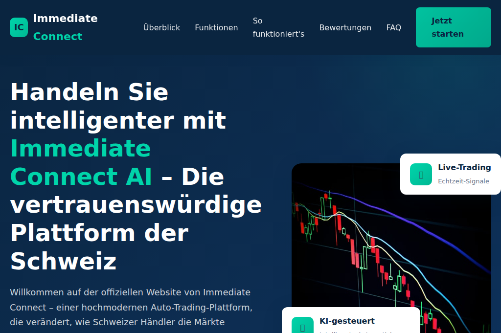 Screenshot of immediateconnectapp.ch