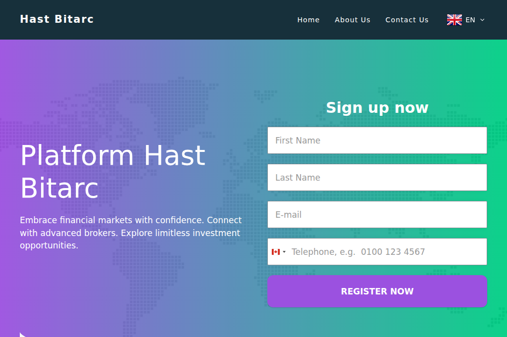 Screenshot of hast-bitarc.net