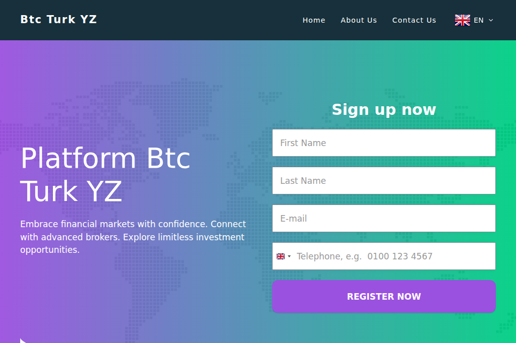 Screenshot of btcturkyzai.com