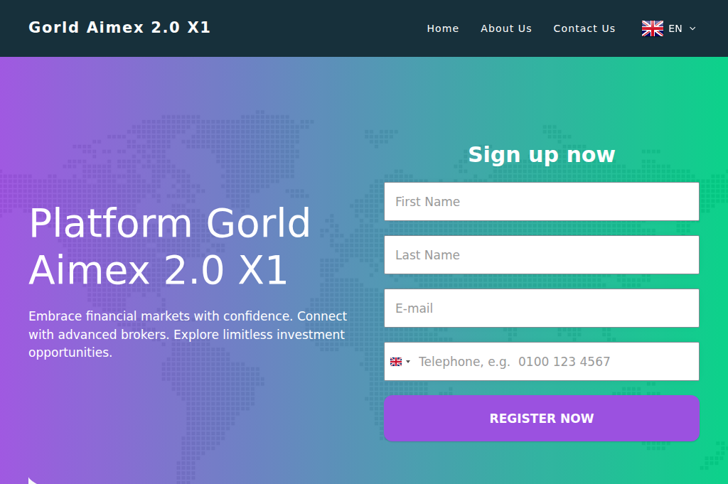 Screenshot of gorldaimex20x1.com