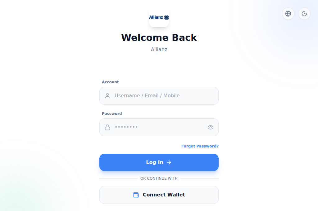 Screenshot of hy-aicloudmining.com